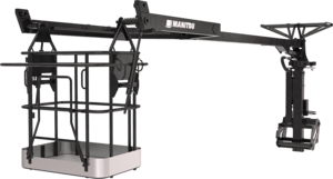 Platformen Manitou 3D roterend pendelend platform