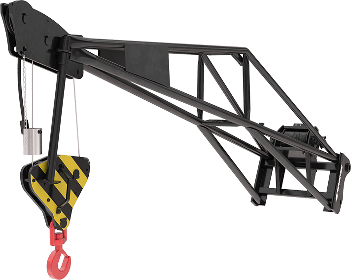 Extension Jib with winch