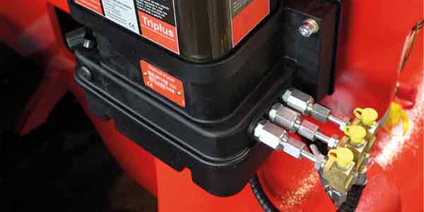 Manitou sistema de lubrificação automática (AGS)