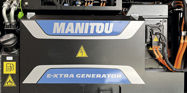 Manitou Решение для непревзойденной автономности E-Xtra Generator